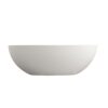65.2" Freestanding Solid Surface Soaking Bathtub For Bathroom - Matte White - Image 5
