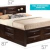 Marilla - Full Storage Bed - Cappuccino - Image 5