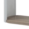 Zoma - High Gloss Sofa Table - Oak / White - Image 5