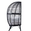 Penelope - Patio Lounge Chair - Black - Image 4