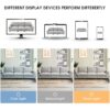 Sectional With Bluetooth Speaker Comfy Cloud Couch Set With Drop Down Table Cup Holders, USB Charger Storage Armrest Wide Seat Sofa - Gray - Image 22