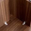 Versatile Round Coffee Table For Diverse Interior Styles, Blending Modern Minimalism With Nordic Elegance - Walnut - Image 15