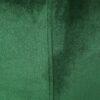 Round Velvet Ottoman, Upholstered Foot Stool For Living Room, Entryway - Emerald - Image 9