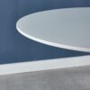 Tulip Table Mid-Century Dining Table For 4-6 People With Round MDF Table Top, Pedestal Dining Table, End Table Leisure Coffee Table - White - Image 9