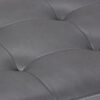 Cosmopolitan - Storage Ottoman Bench With Open Bottom - Stone Gray - Image 4