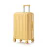20" / 24" / 28" 3 Pieces / Set Spinner Wheel Luggage, Carry On Suitcase, With Cup Holder & USB Port & Phone Holder - Yellow - Image 21