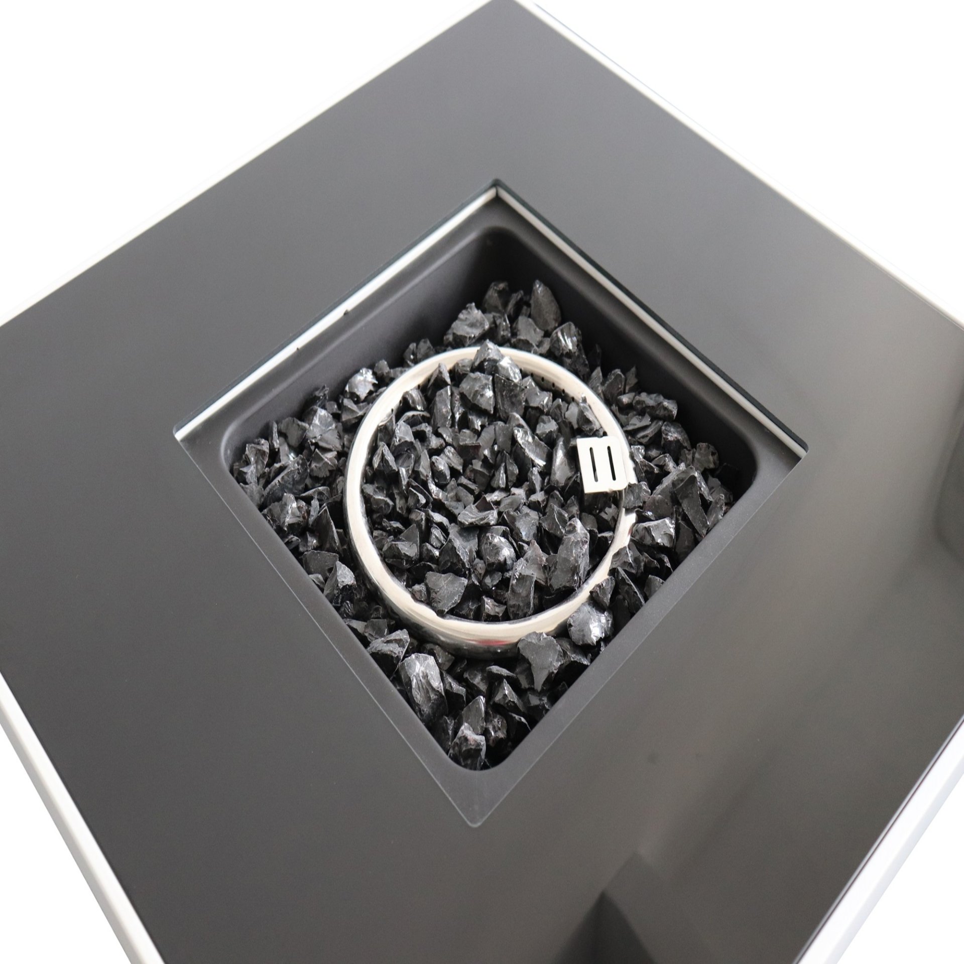 Propane / Gas Firepit Table - White - Image 6