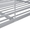 Full Long Over Queen Metal Bunk Bed - Sliver - Image 6