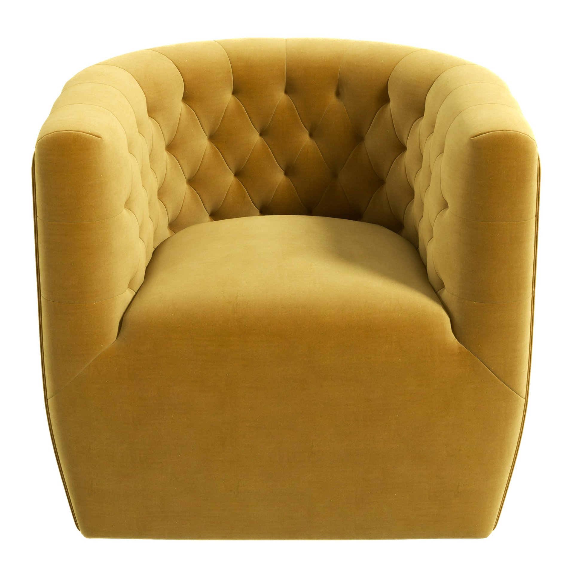 Delaney - Swivel Chair - Gold - Image 10