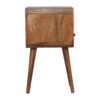 Mini Curve Open Nightstand - Oak - Image 8