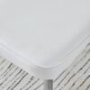 Modern Minimalist Dining Chairs Office Chairs (Set of 2) - White / Silver - Image 9