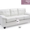 Comfortable Sofa - White - Image 6