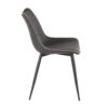 Durango - Industrial Dining Chair (Set of 2) - Black / Vintage Gray - Image 3