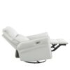 29.92" 270 Power Swivel Rocker Recliner Chair, Electric Glider Reclining Sofa With USB Ports, Power Swivel Glider, Rocking Chair Nursery Recliners For Living Room Bedroom - Light Gray - Image 20
