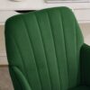Adjustable Office Chair, Ergonomic Swivel Chair, Backrest Seat, Comfortable For Long Sitting - Green - Image 8