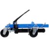 Hydraulic Car Wheel Dolly (Set of 2) With Foot Pedal Lift, 1, 500Lbs Capacity - Black / Blue - Image 7