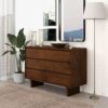 Dubrovnik - Mid-Century Modern Dresser With 6 Drawers - Brown - Image 7