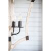 4 Light Chandelier, Hanging Light Fixture With Adjustable Chain For Kitchen, Bulb Not Included - Cream - Image 10