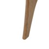 Triangle Wood Side Table With Unique Design - Light Brown - Image 5