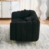 Loveseat Sofa For Living Room And Bedroom - Black - Image 6
