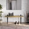Berkeley - Small Entryway Bench - Natural - Image 8