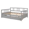 Full Size DayBed With 2 Drawers - Gray - Image 5