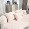 Bean Bag Sofa Lazy Sofa Comfort Lounger High Back Chair For Adults And Kids, Indoor & Outdoor - Beige - Image 16