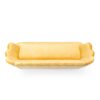 Modern Glam 3 Seater Sofa With Velvet Upholstery - Honey - Image 7