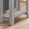 Accent Table, Side Contemporary Stylish - Gray - Image 2