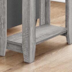 Accent Table, Side Contemporary Stylish - Gray