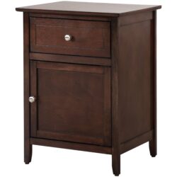 Izzy - Nightstand For Modern Spaces - Cappuccino