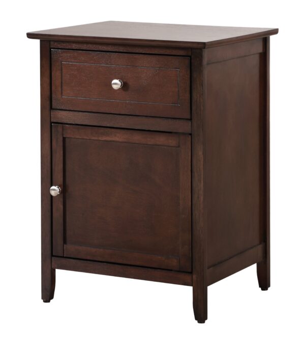 Izzy - Nightstand For Modern Spaces - Cappuccino