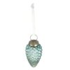 Tear Drop Ornament, Glass Decorative Hanging Christmas Tree Ornaments For Holiday Party Decorations (Set of 12) - Blue - Image 5
