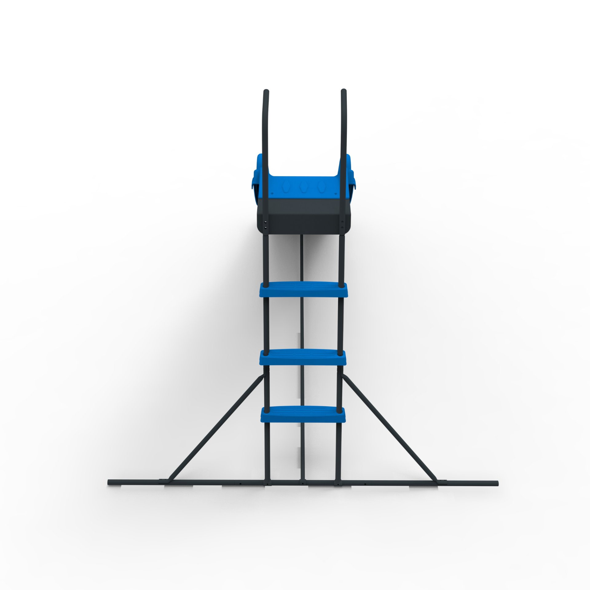 Xsl003 2.2M Kids Plastic Slide Indoor Freestanding Playground Equipment Children Plastic Slide Kids Indoor Slide - Blue - Image 10