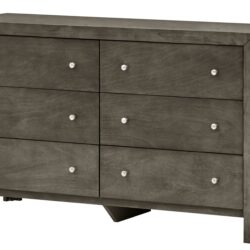 Elegant Transitional Dresser - Gray