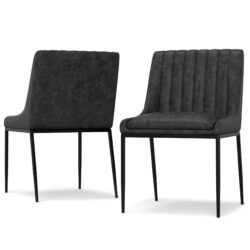 Melody - Dining Chair (Set of 2) - Gray