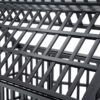 Heavy Duty Dog Cage Pet Crate With Roof & Window On Roof - Black - Image 8