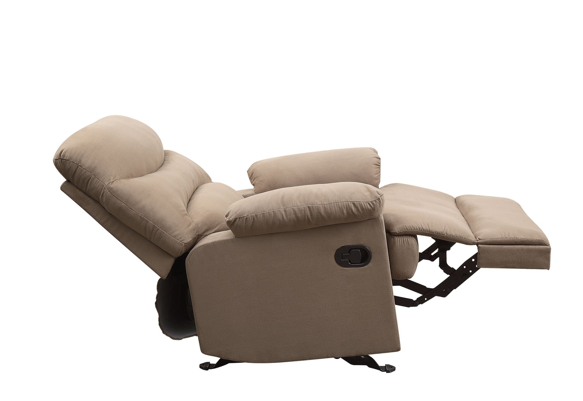 Arcadia - Micro Motion Recliner - Light Brown - Image 3