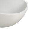 65.2" Freestanding Solid Surface Soaking Bathtub For Bathroom - Matte White - Image 11