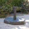 Umbrella Base With Hexagonal Shape - Black - Image 2