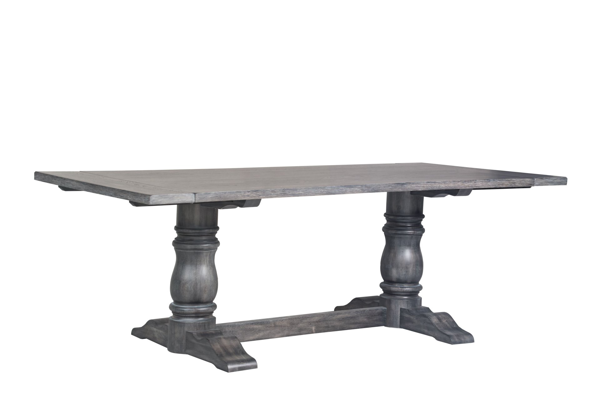 Leventis - Dining Table - Weathered Gray - Image 2