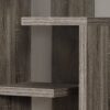 Bookshelf, Bookcase, Etagere, 4 Tier, For Office, Contemporary & Modern - Taupe - Image 2