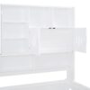 Full Size Daybed With 2 Drawers And All In One Cabinet And Shelf - White - Image 15