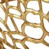 Modern Glam Mesh Coffee Table With Accents And - Gold - Image 6