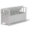 Acadian - Entryway Storage Bench - White - Image 2