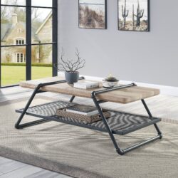 Brantley - Coffee Table - Oak / Sandy Gray