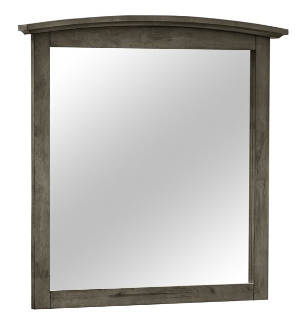 Elegant Wall Mirror - Gray