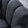 31.10" Boucle Upholstered Accent Chair - Dark Gray - Image 12