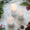 LED Candles With Remote Timer (Set of 3) - White - Image 7