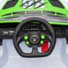 12V4A 20W*2 One Button Start, Forward And Backward, High And Low Speed, Music, Front Light, Power Display, Two Doors Can Open, 2.4G R / C, Seat Belt Four Wheel Absorber Kids Ride On Car - Green - Image 7